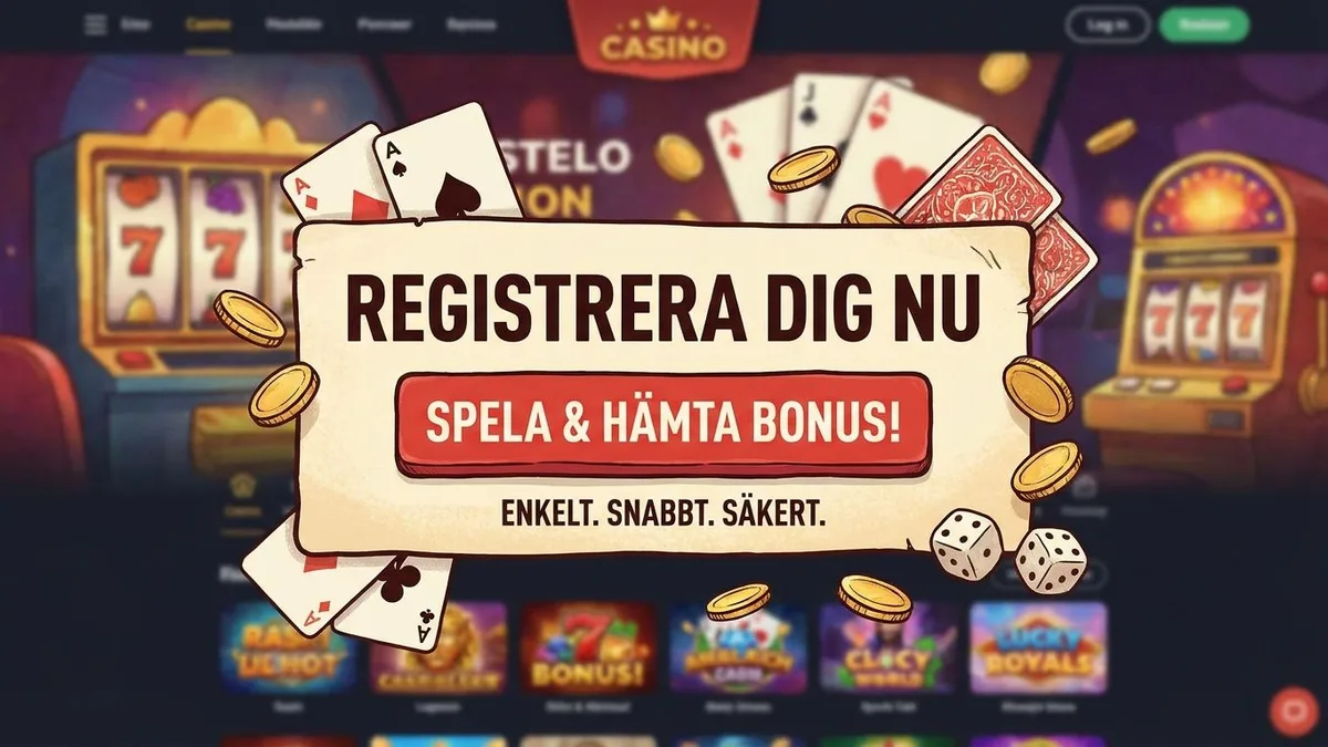 Registrera dig med bonus